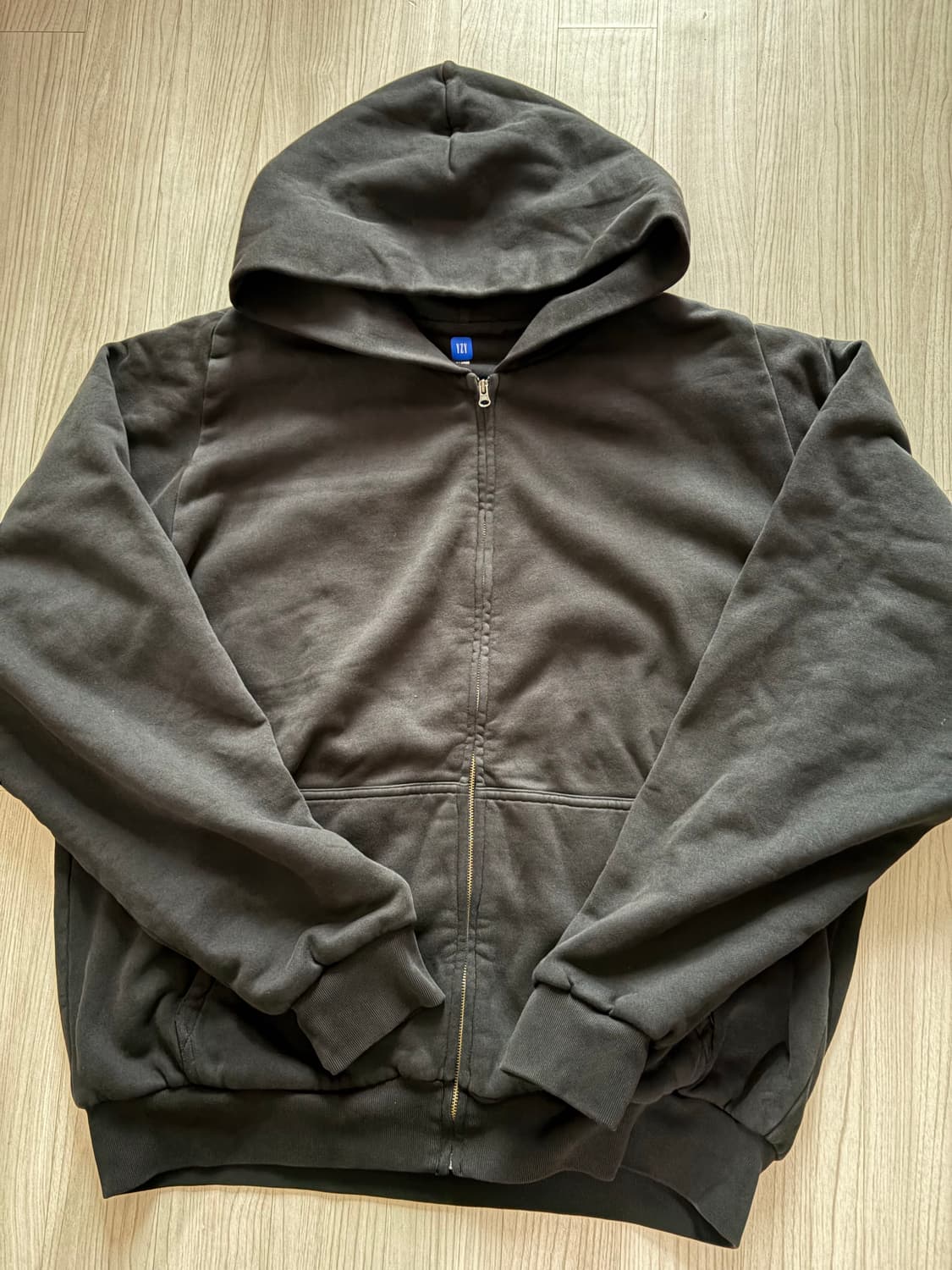 이지 갭 후드집업 블랙 xl 상품이미지2