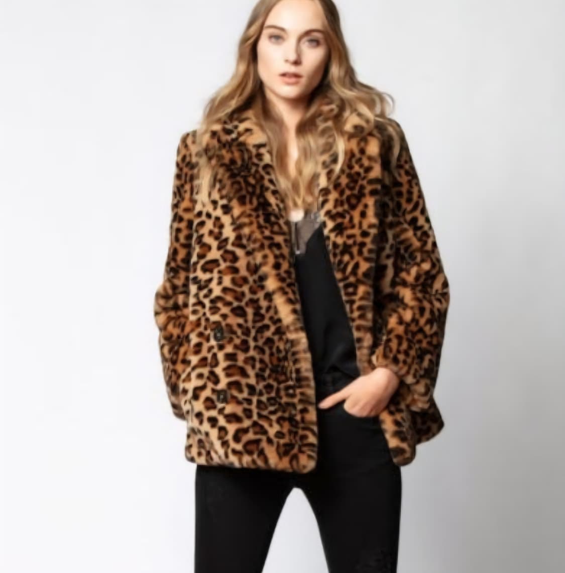 쟈딕앤볼테르 레오파드 퍼자켓  상품이미지9