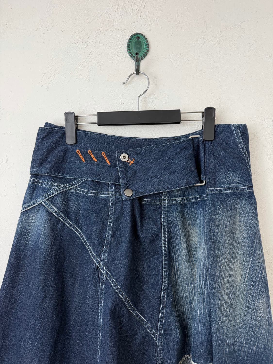 디젤 데님 랩 스커트 상품이미지2