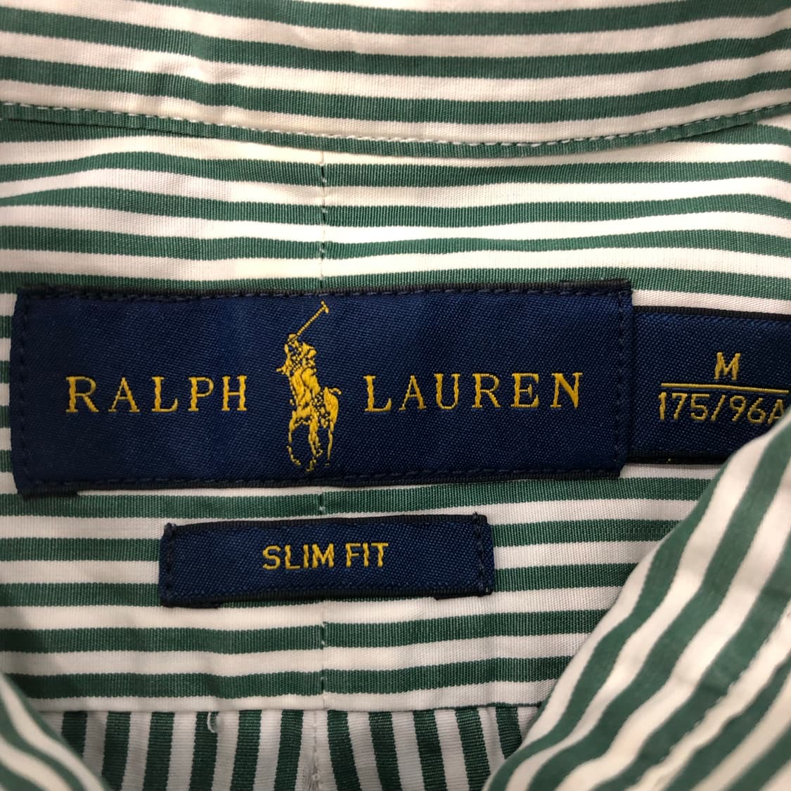 폴로 랄프로렌 스트라이프 그린 셔츠 상품이미지4