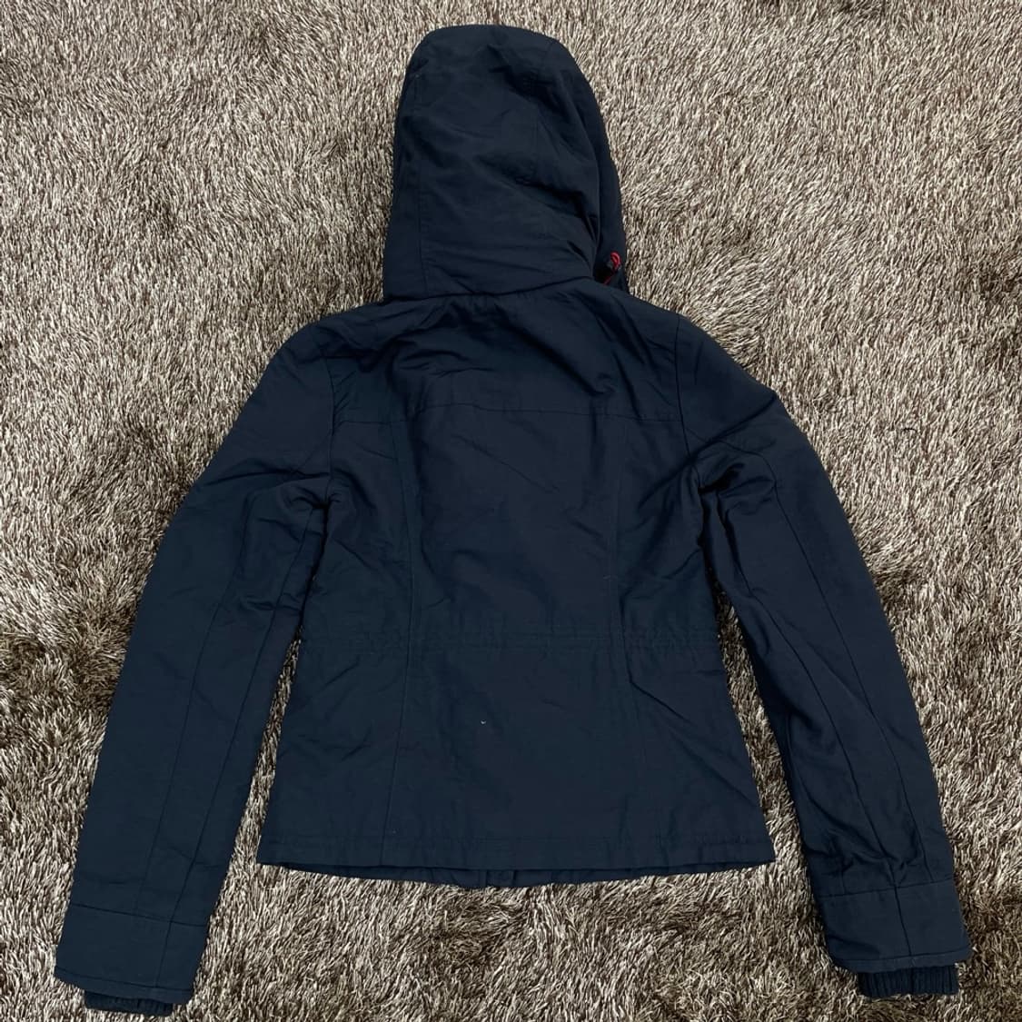 아베크롬비 블랙 슬림핏 숄카라 후드 점퍼 XS 상품이미지5