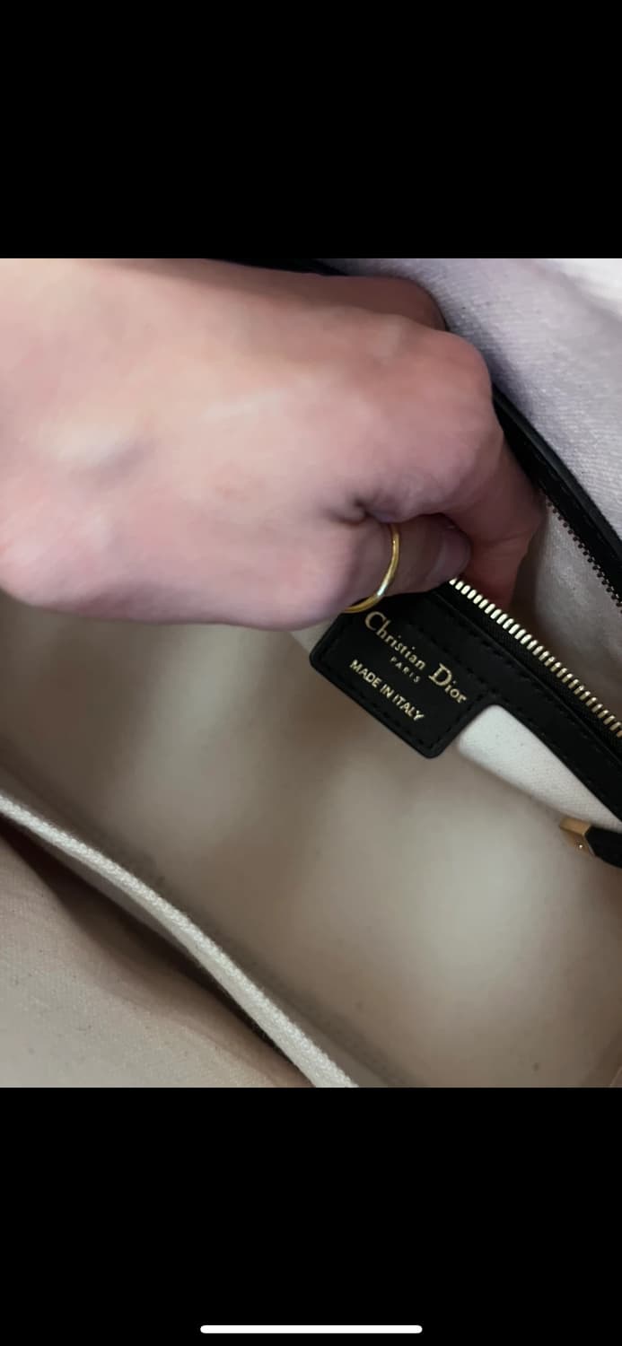 디올 볼링백 정품  상품이미지4