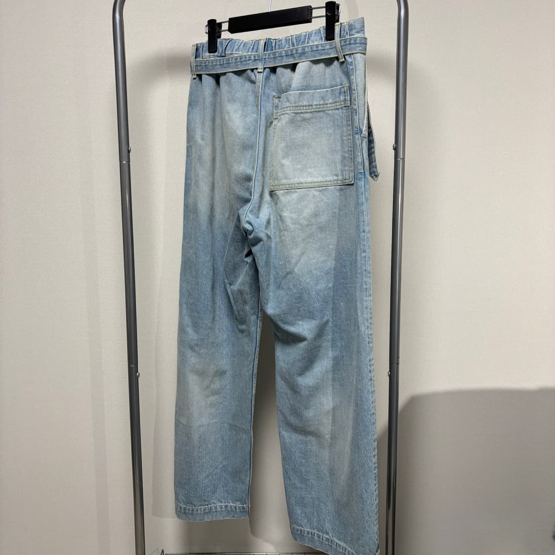 M) 요코 사카모토 25SS 벨티드 데님 트라우저 상품이미지3