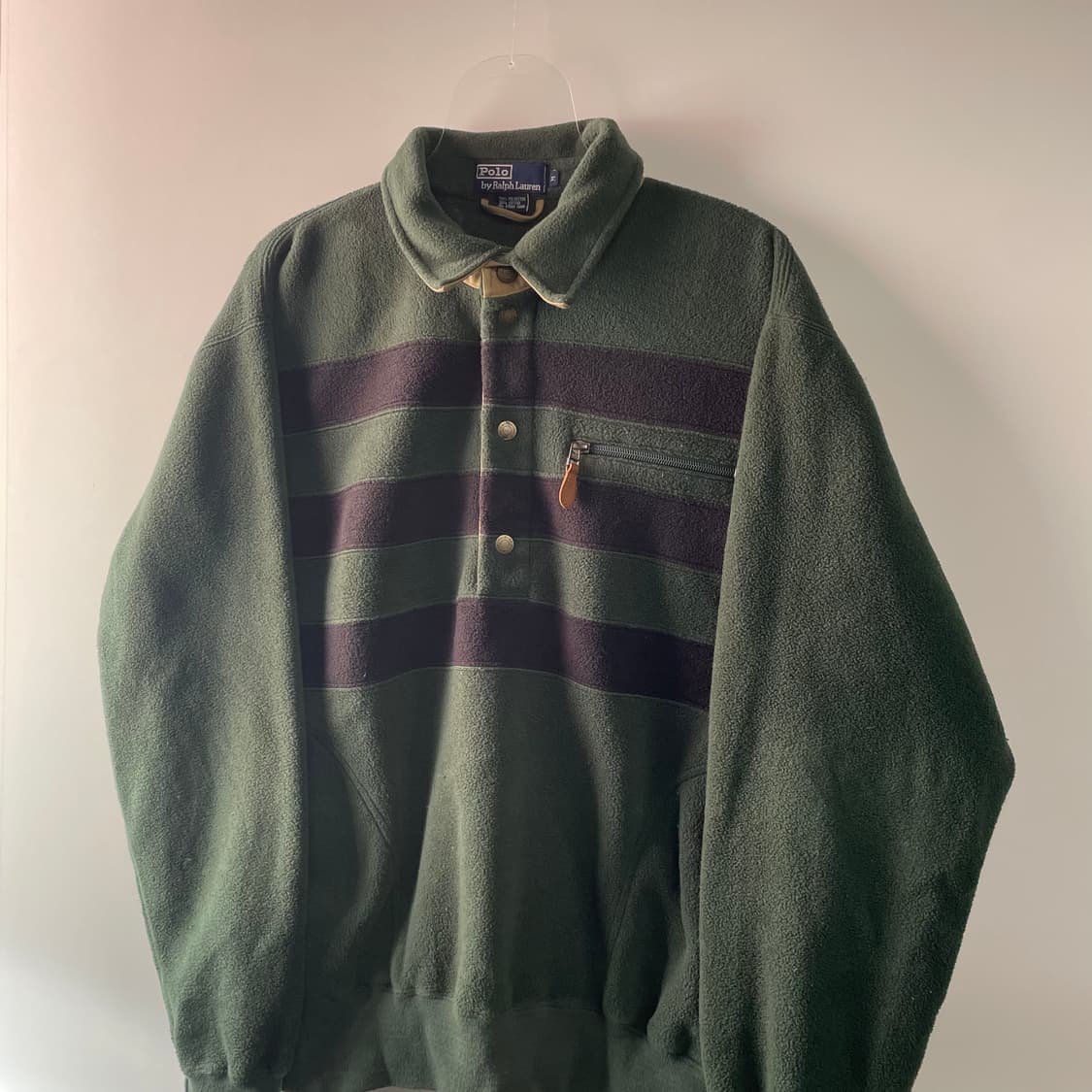 90s 폴로 랄프로렌 하프버튼 플리스 상품이미지3