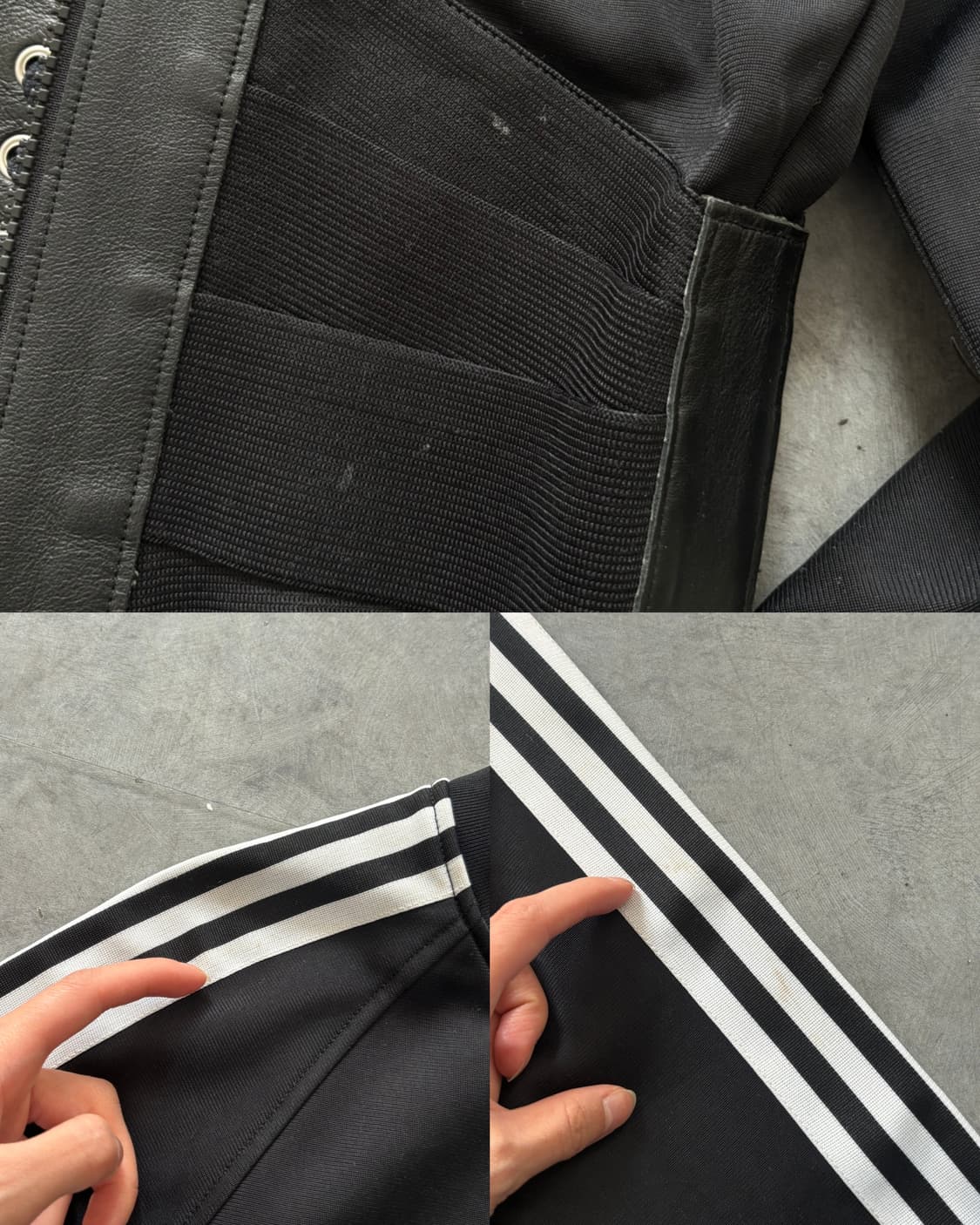 Adidas 아디다스 x 제레미 스캇 블랙 코르셋 디테일 트랙탑  상품이미지10