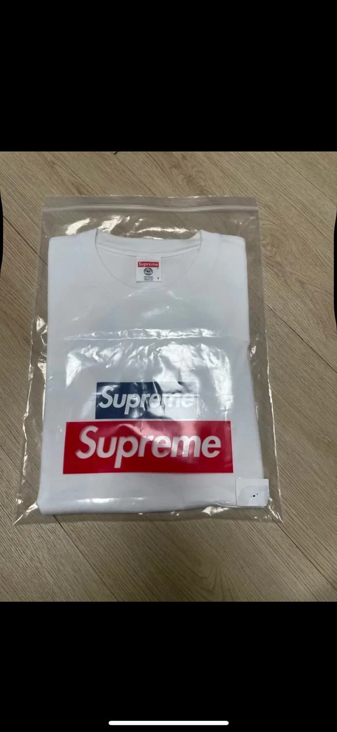 슈프림 뉴욕양키즈 박스로고 티셔츠 상품이미지5