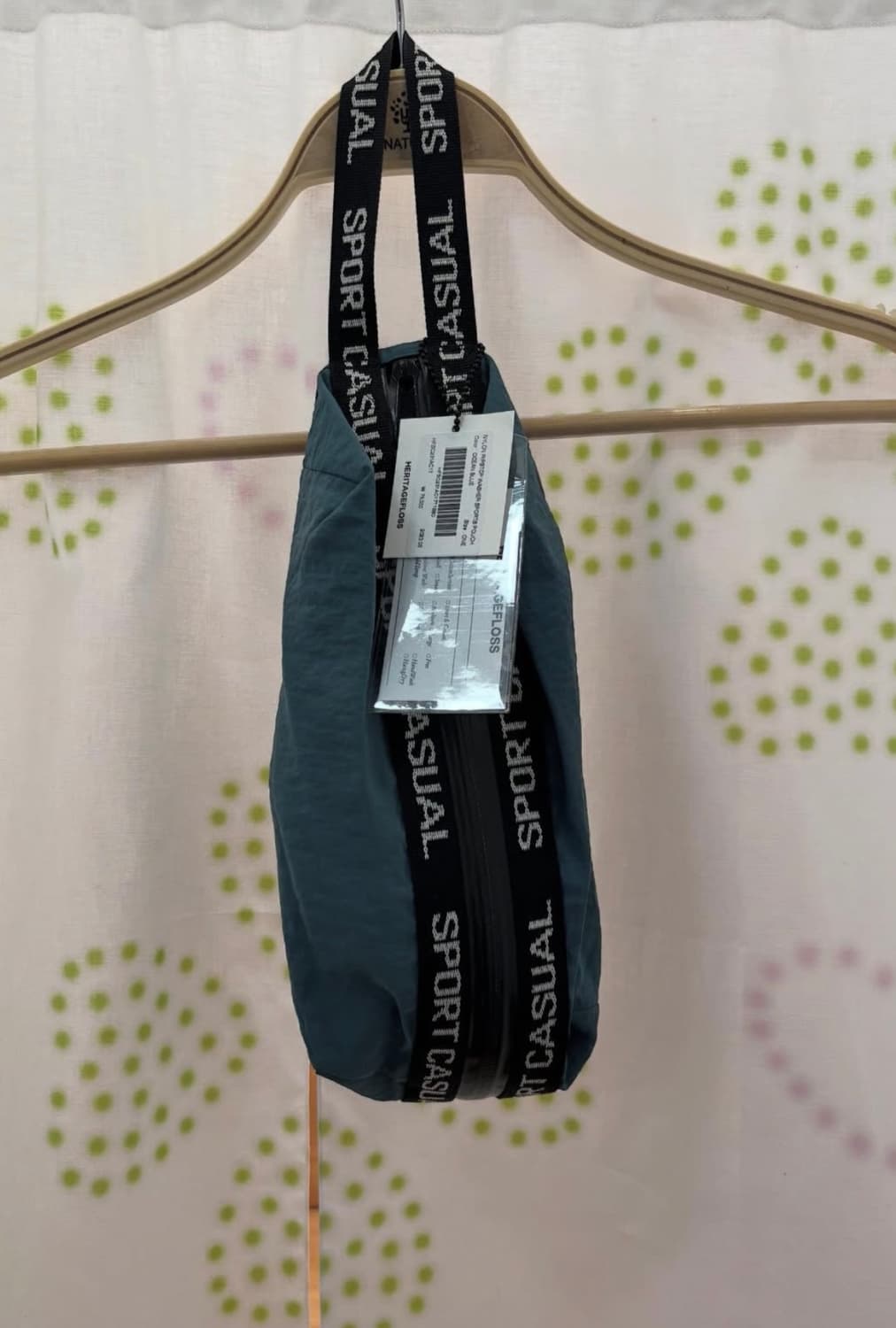 헤리티지플로스 나일론 스포츠 파우치 오션블루 상품이미지3