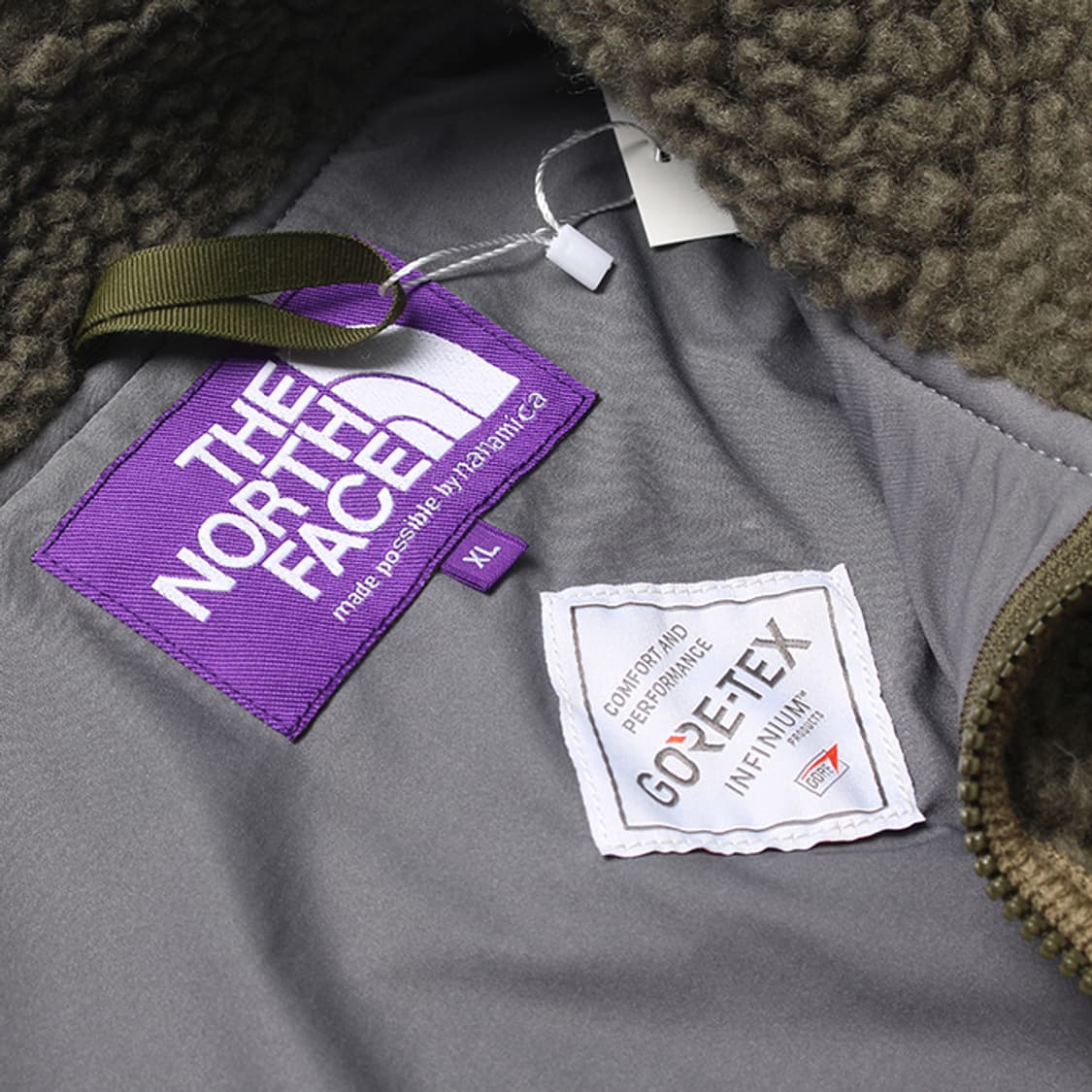  PURPLE LABEL "Khaki Boa Jacket" 상품이미지9