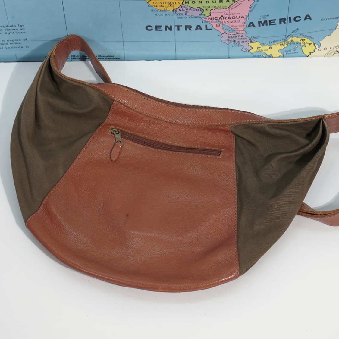 일비종떼 이태리 레더 캔버스 백 상품이미지8