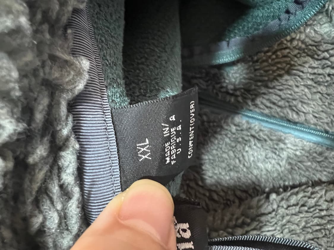 파타고니아 딥파일 레트로 자켓 빈티지 made in usa 상품이미지3