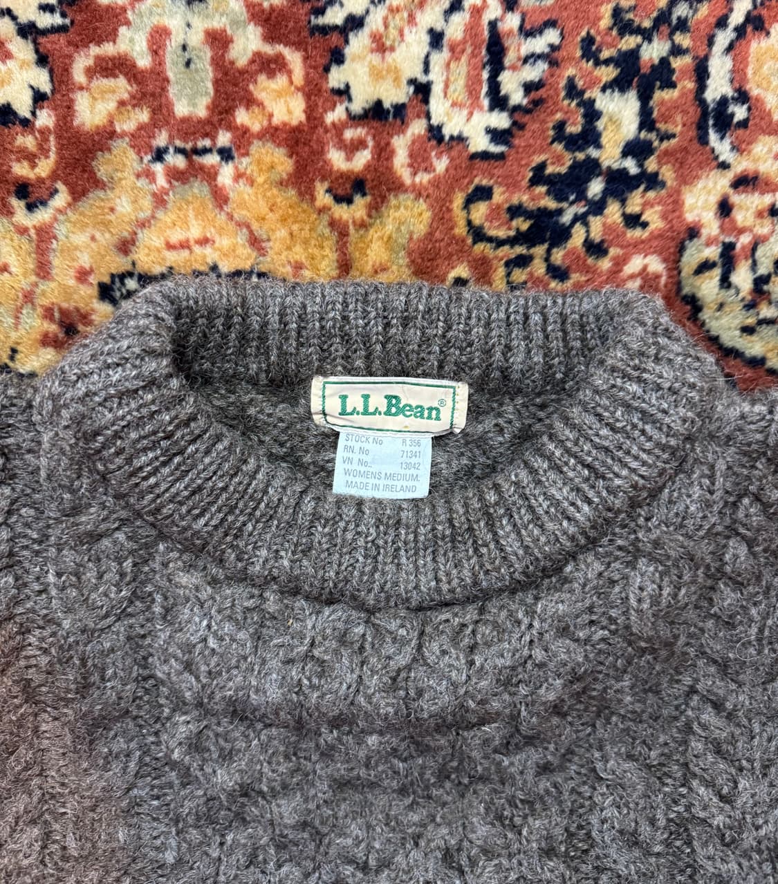 빈티지 엘엘빈 여성용 니트 "M" (462) 상품이미지2