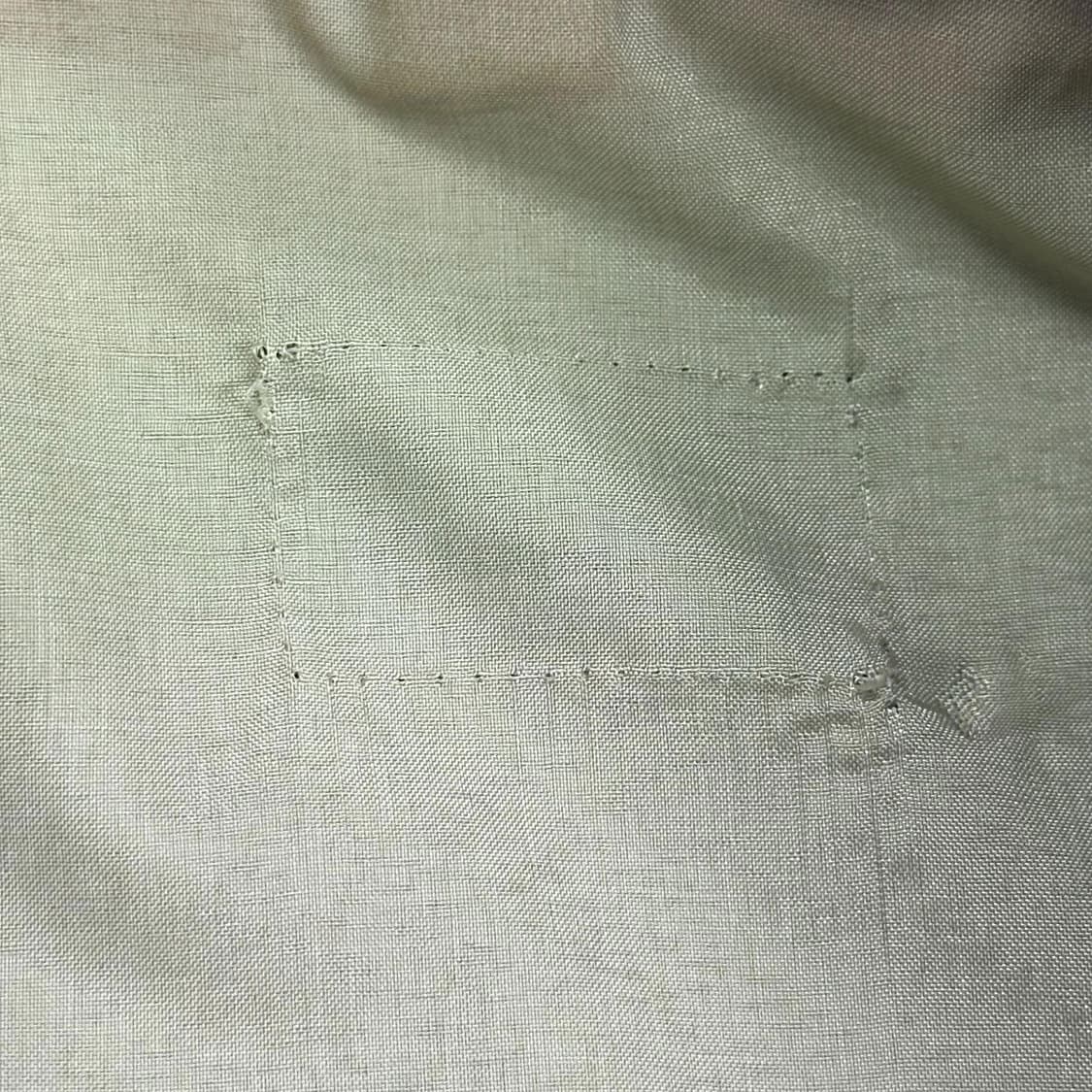 JPN 재팬빈티지 미니멀 자수 코치자켓 블랙 S 상품이미지7