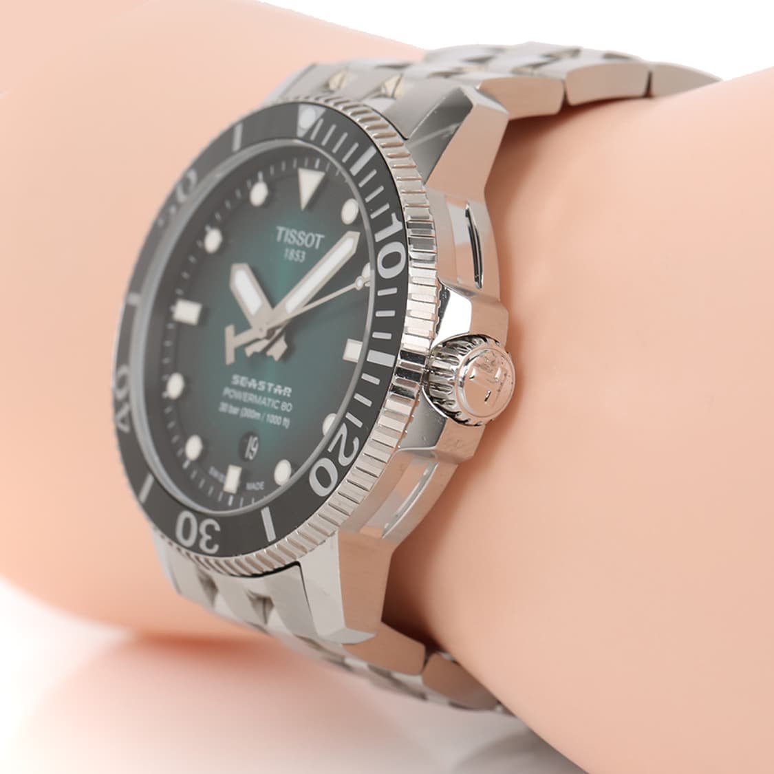 티쏘 씨스타 1000 파워매틱80 워치 스틸시계 T120.407.11.0 상품이미지10