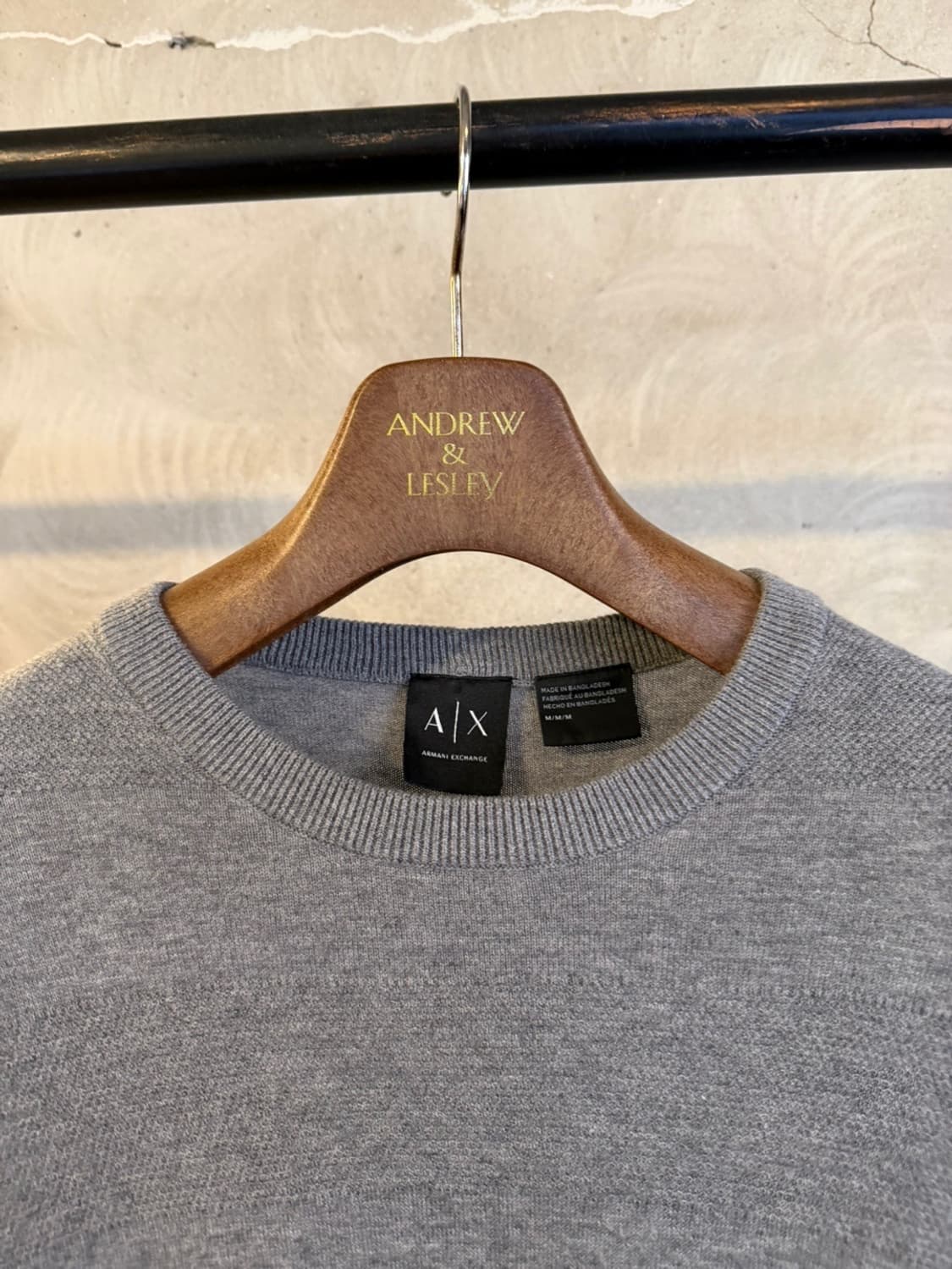 아르마니 익스체인지 니트 100 상품이미지3