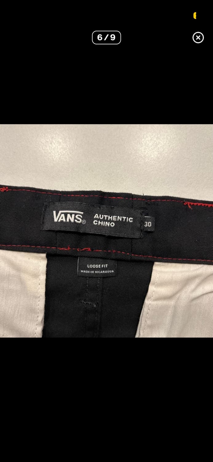 반스 치노 코튼 팬츠 상품이미지5