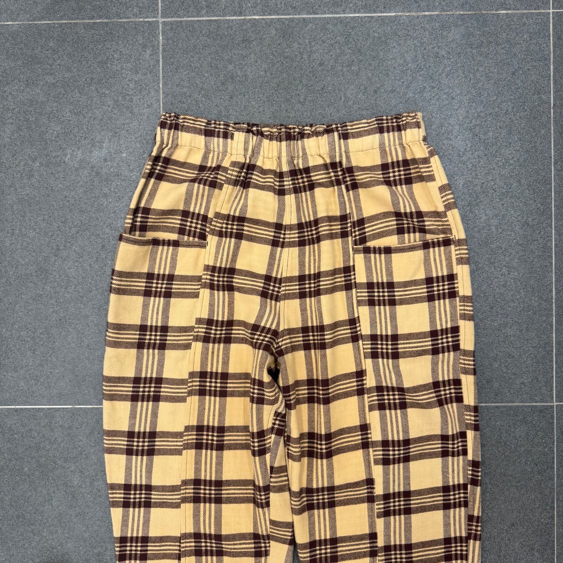South2 West8 check pattern Pants 상품이미지2