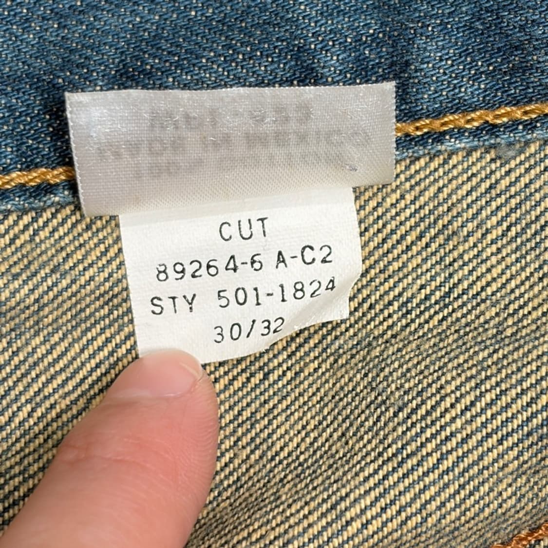 LEVI'S 501 버튼플라이 오리지널 스트레이트진 30X32 상품이미지6