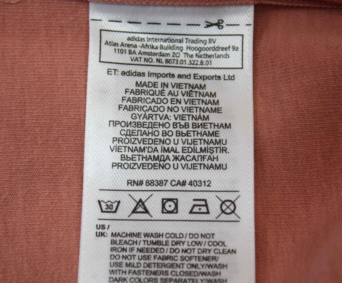 C-4/아디다스 정품 여성용 애쉬핑크 져지 S 상품이미지4