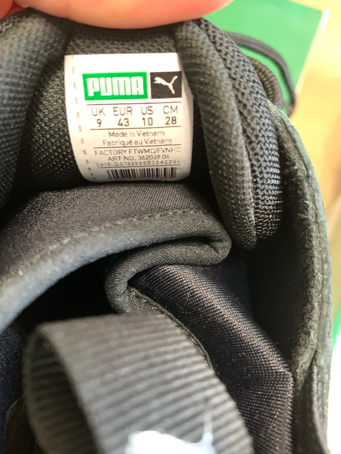 푸마 삭런 사이즈 280 새상품판매 상품이미지6