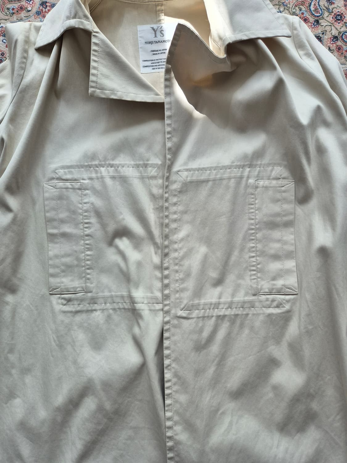 요지야마모토 오버핏 코트 상품이미지3