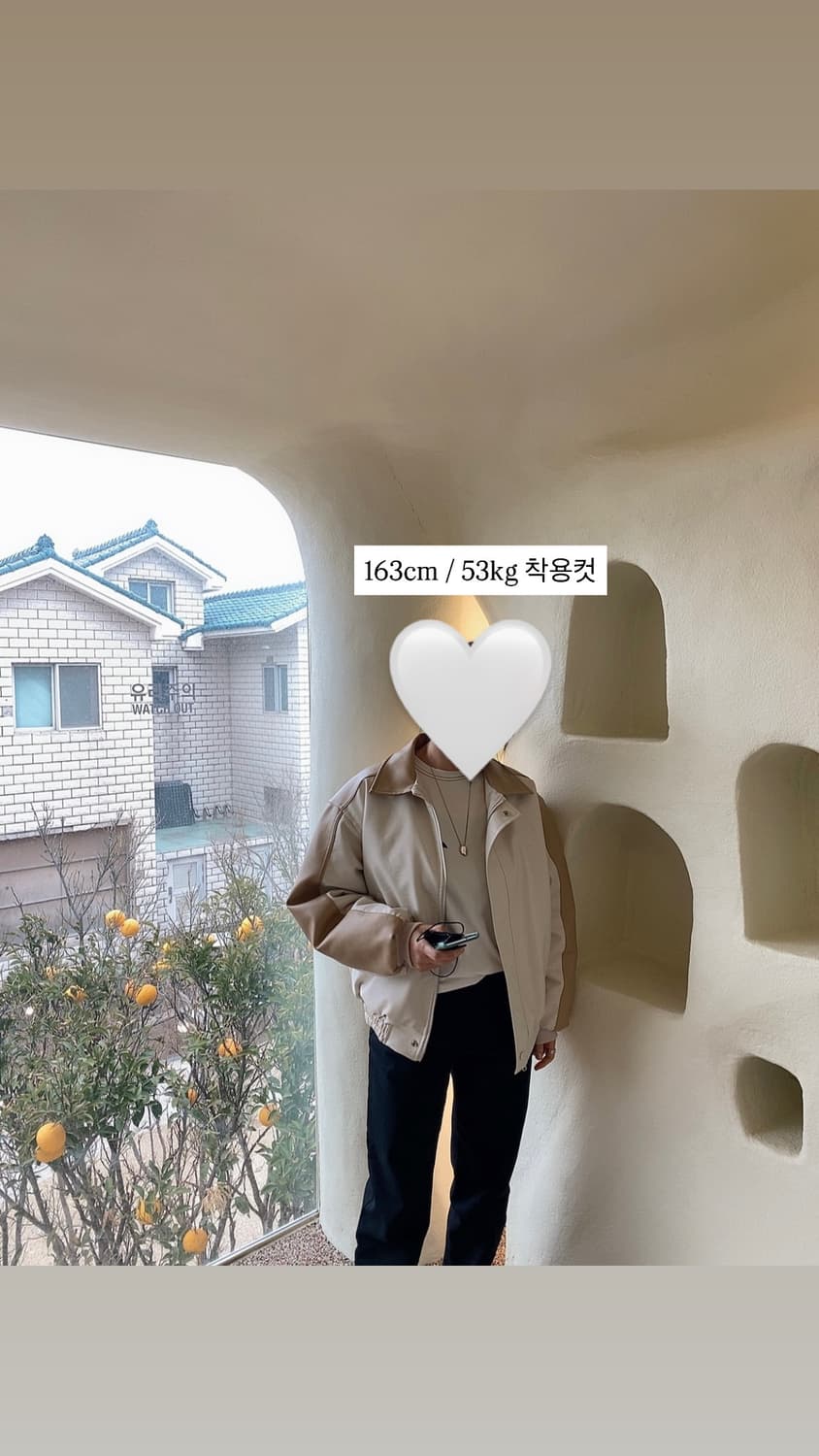 세이스라 배색 레더 재킷 상품이미지7