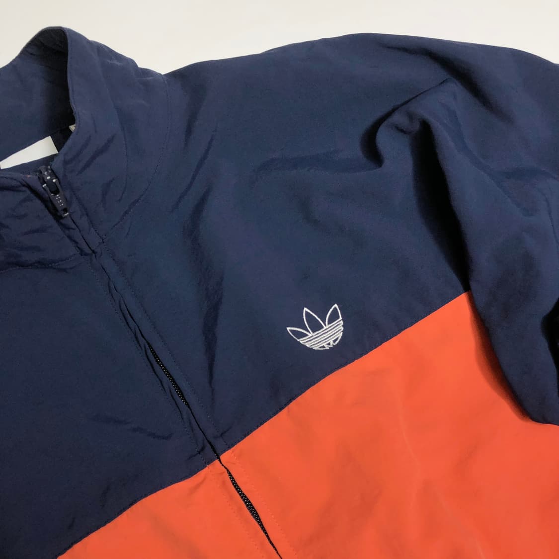 아디다스 컬러블록 웜업 바람막이 XL 상품이미지4