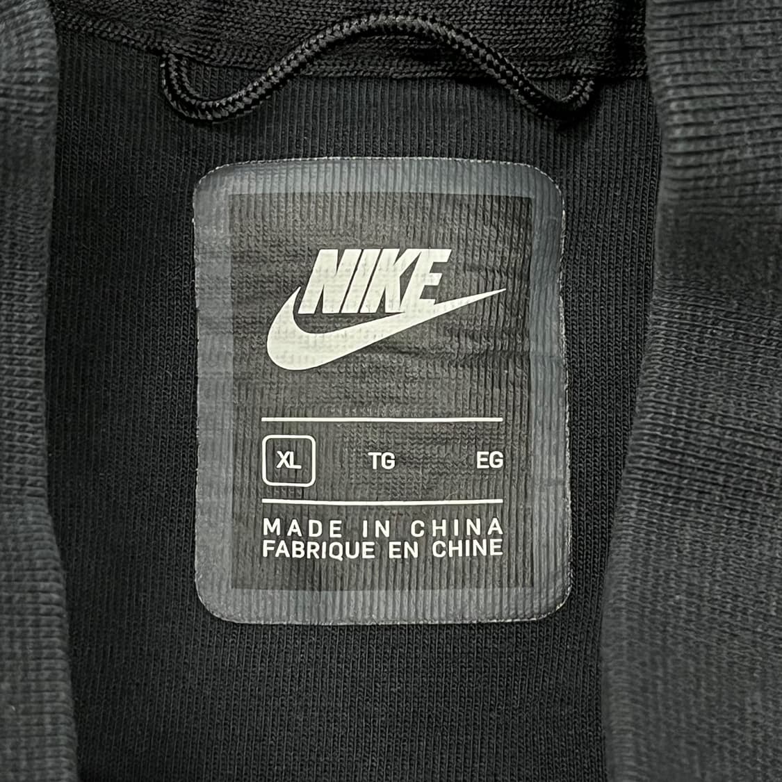 [정품/XL] 나이키 테크 플리스 블랙 풀집업 b15 상품이미지5
