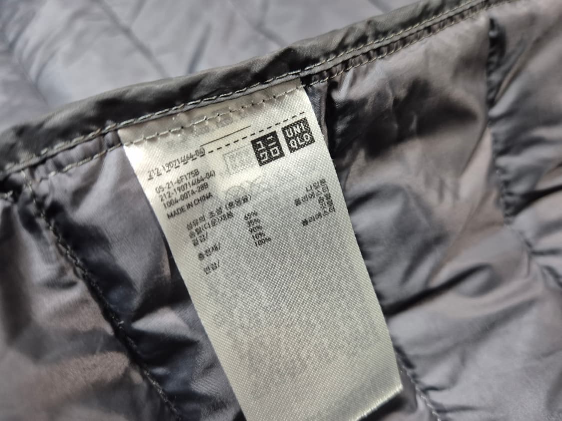 유니클로 여성 경량 롱패딩 XL 상품이미지8