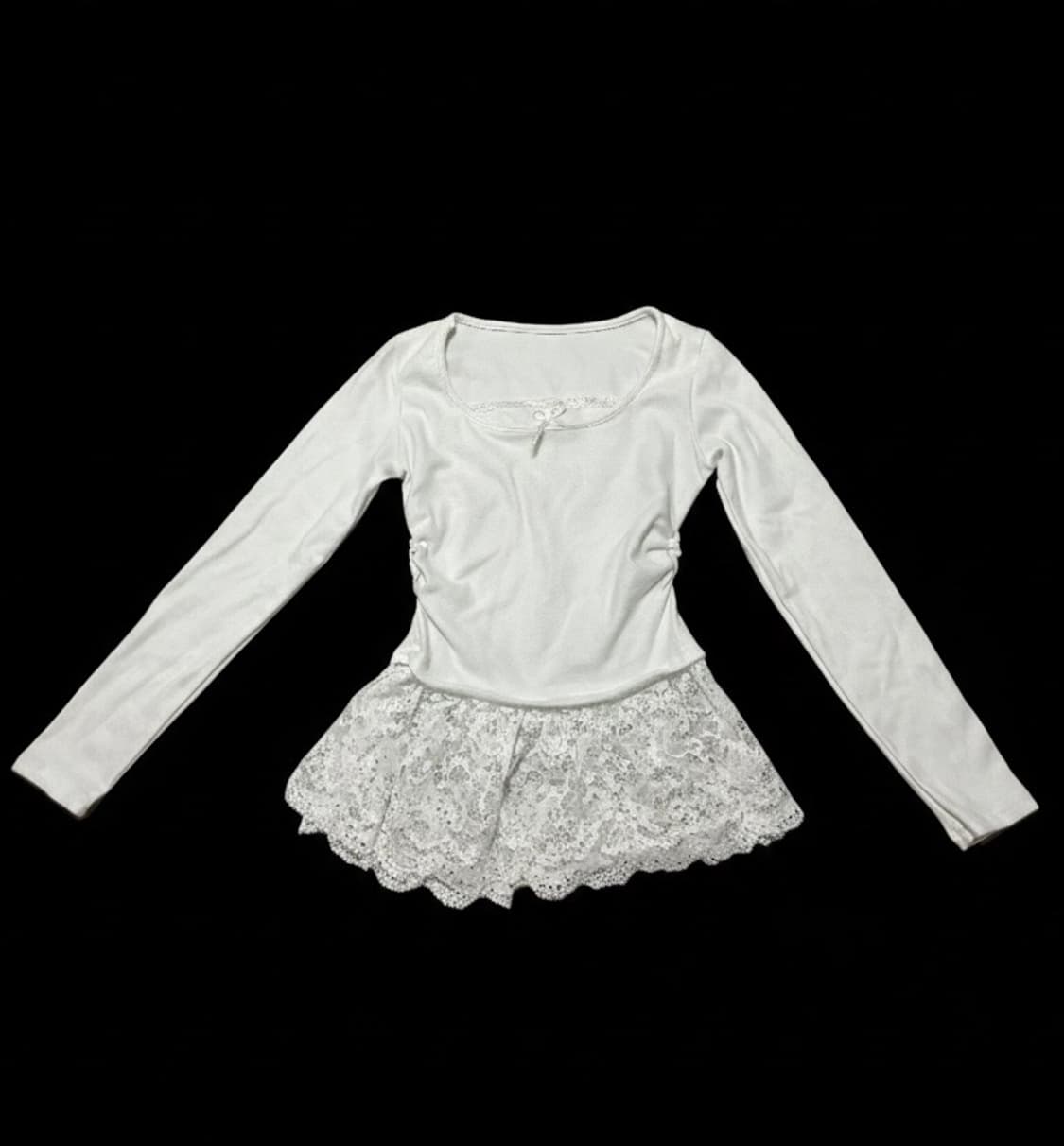 빈티지 레이어드 스커트 일체형 상품이미지1