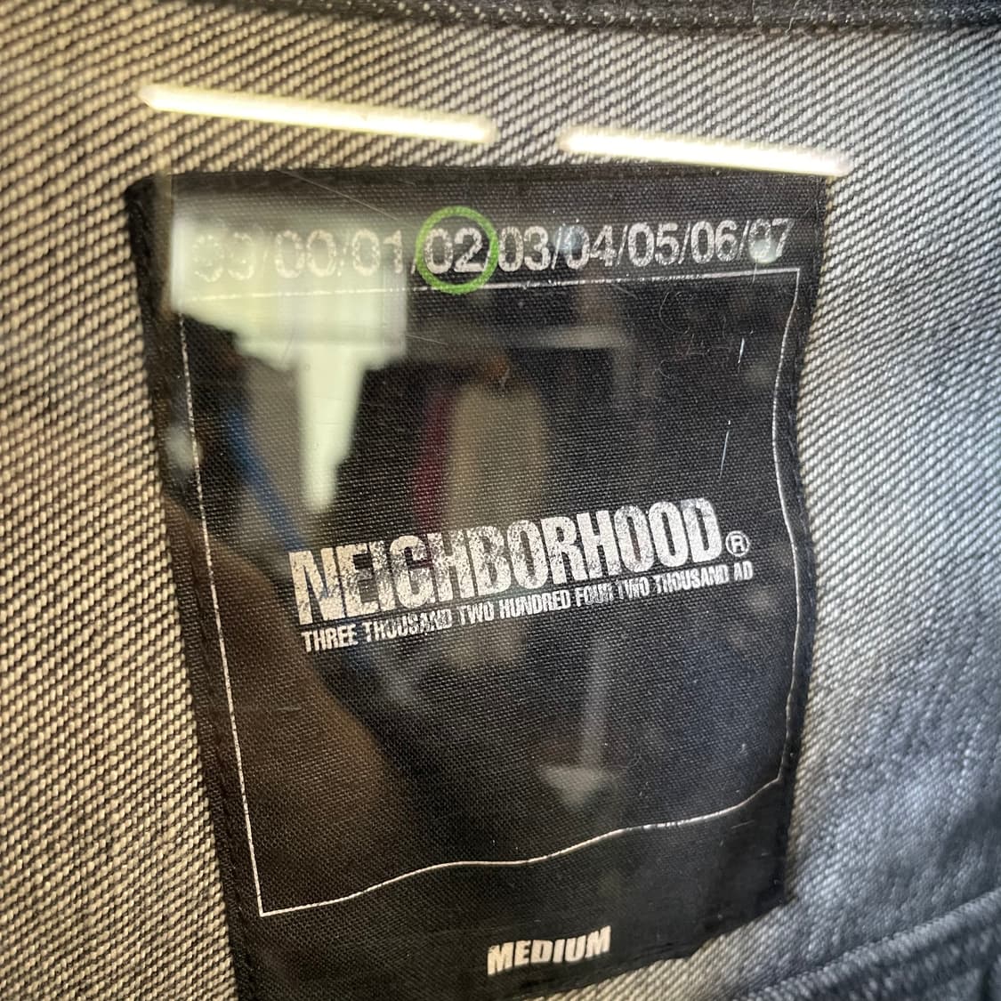 02s 네이버후드 흑청 데님자켓 상품이미지9