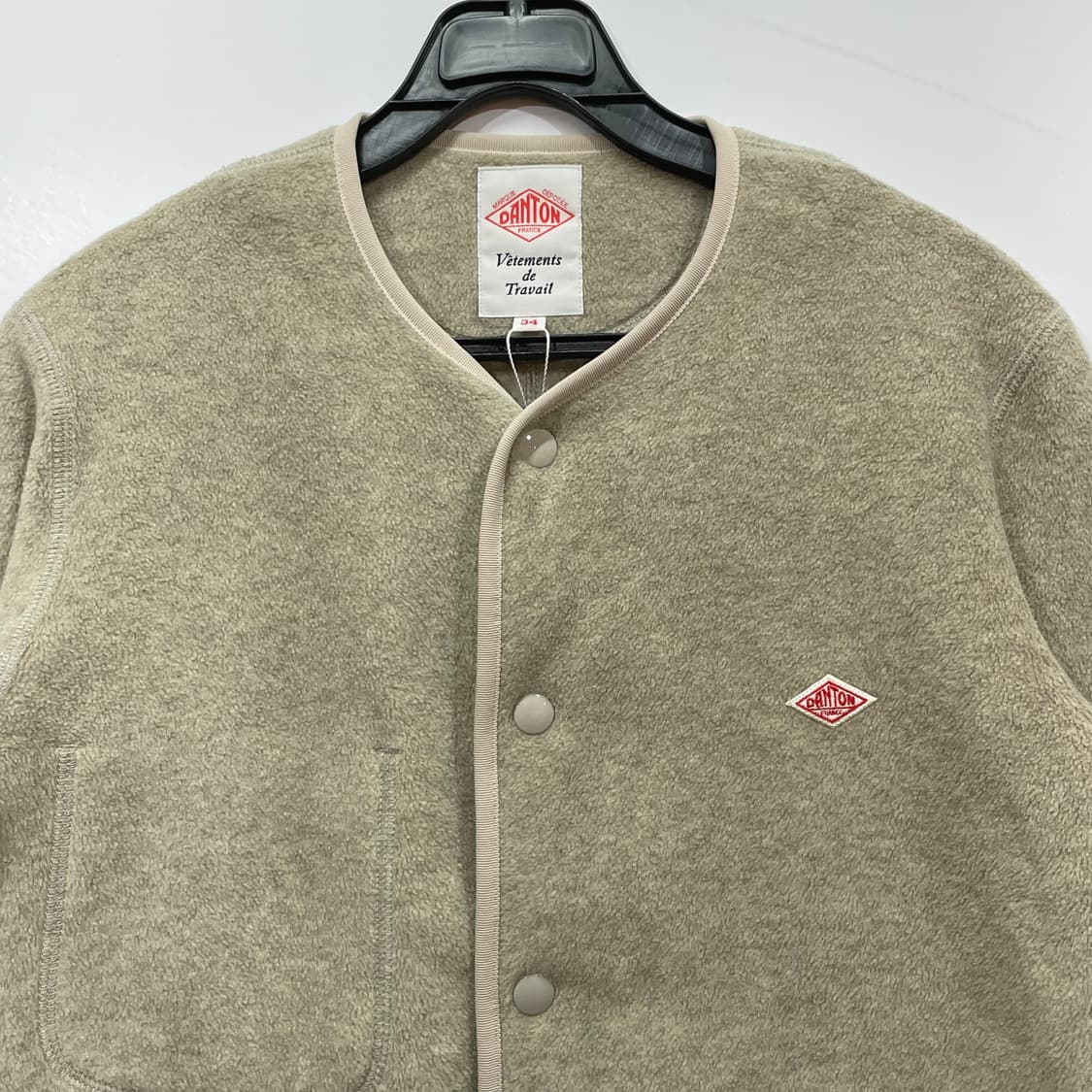 Danton Cozy Workwear Fleece Cardigan 상품이미지3