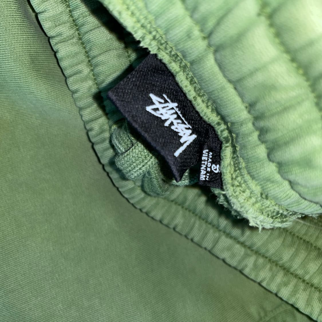 Stussy 스투시 다이드 스웻팬츠 그린 상품이미지2