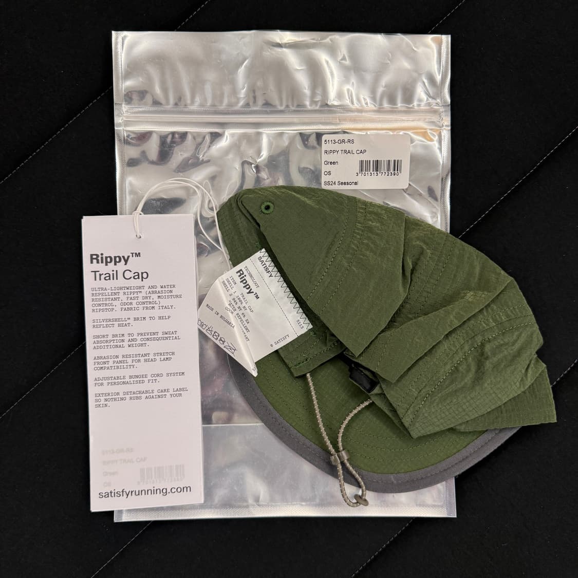 새티스파이 리피 트레일캡 그린 새상품 상품이미지2