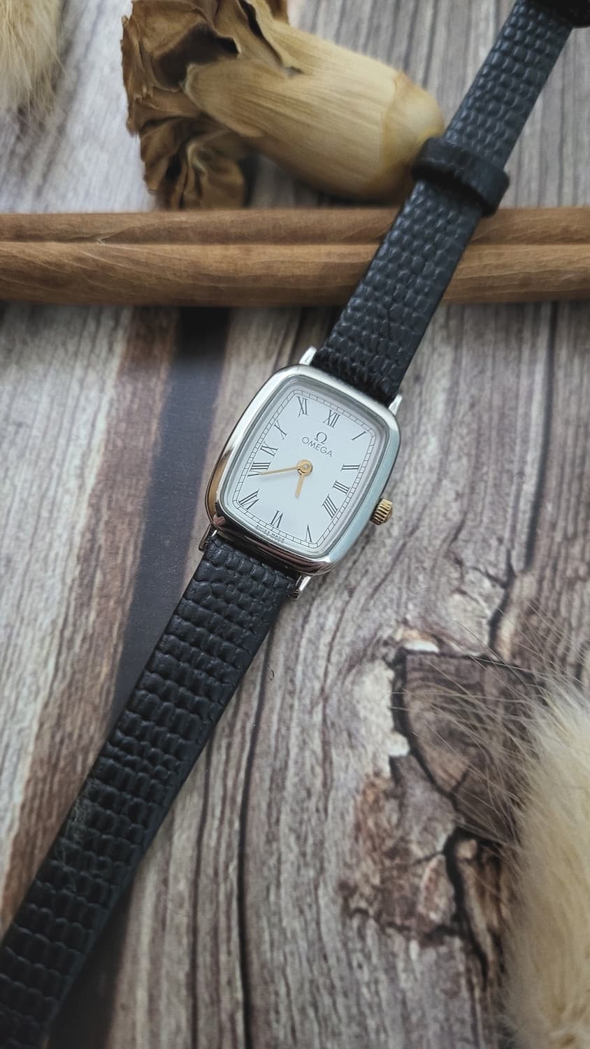 [연말세일]정품 오메가 드빌 미니멀 로만 쿼츠시계 상품이미지1