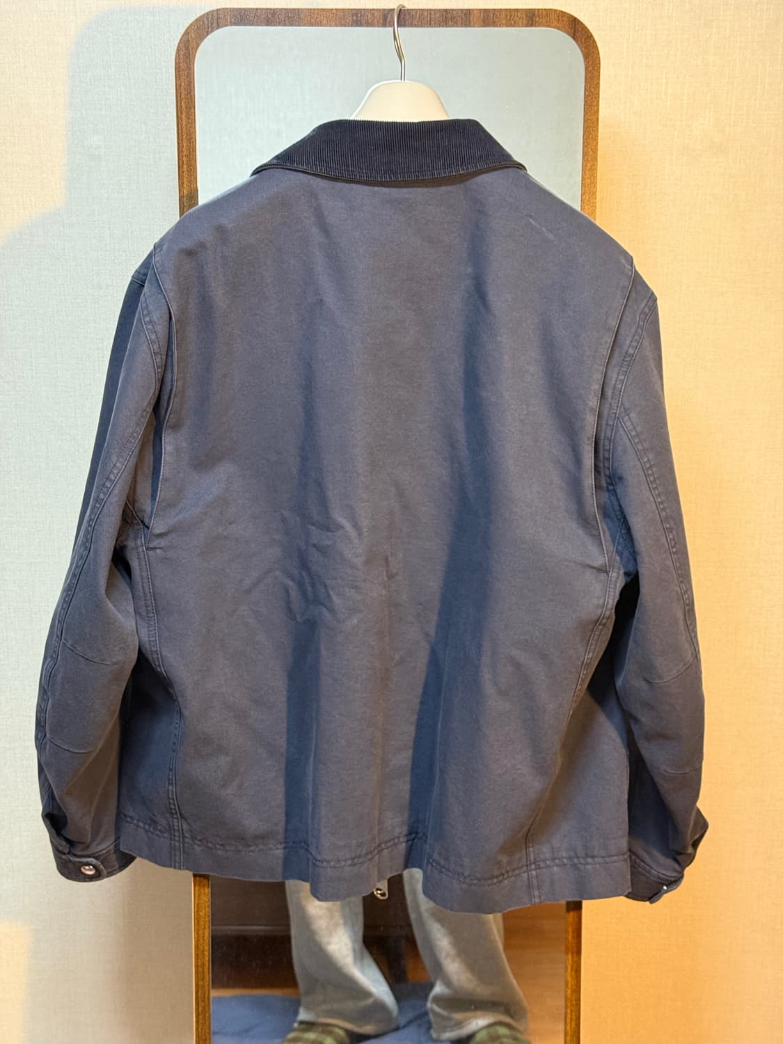 아르켓 코튼 캔버스 재킷(blue dark)L 상품이미지3