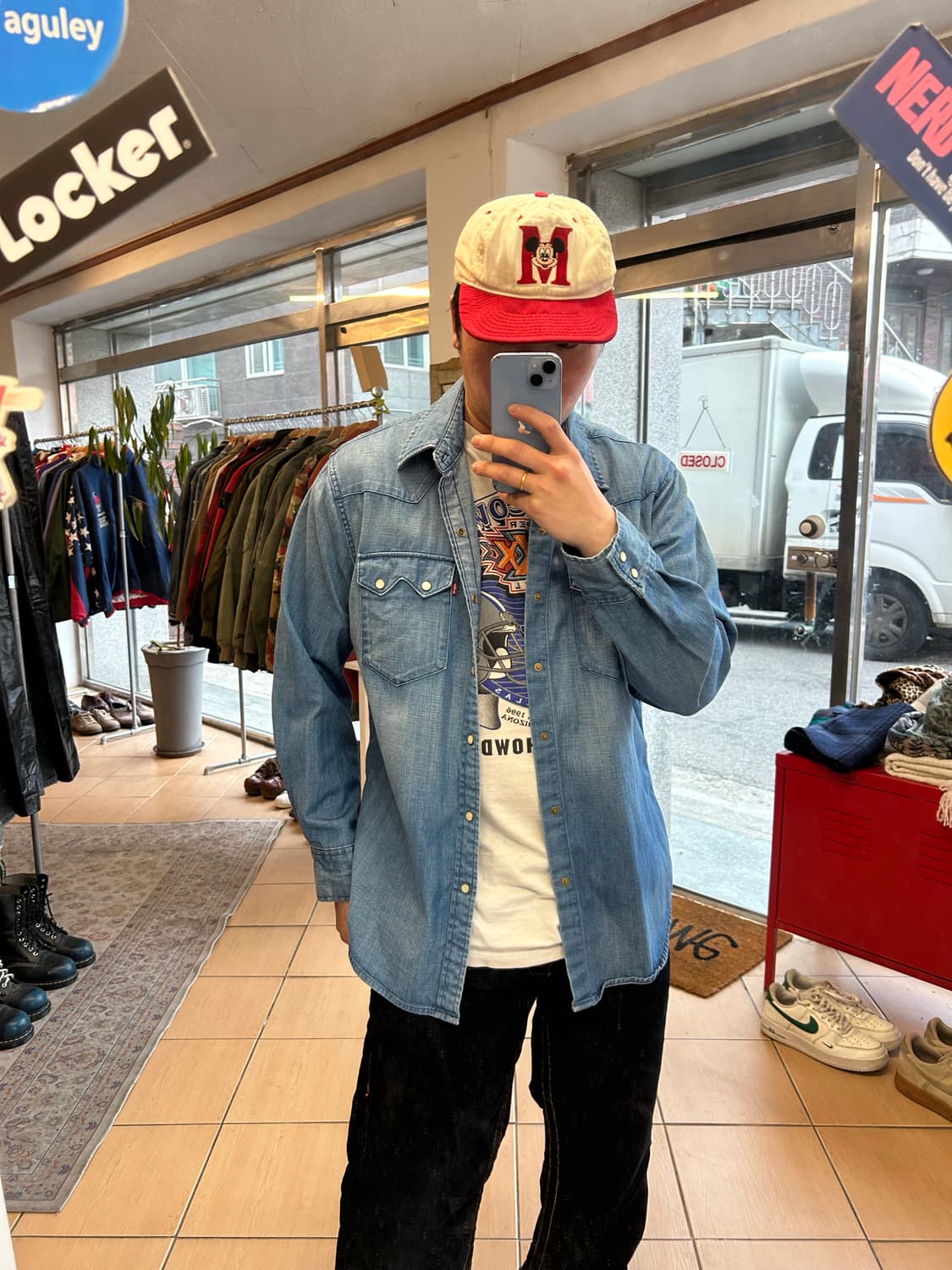 리바이스 데님 웨스턴셔츠 상품이미지6