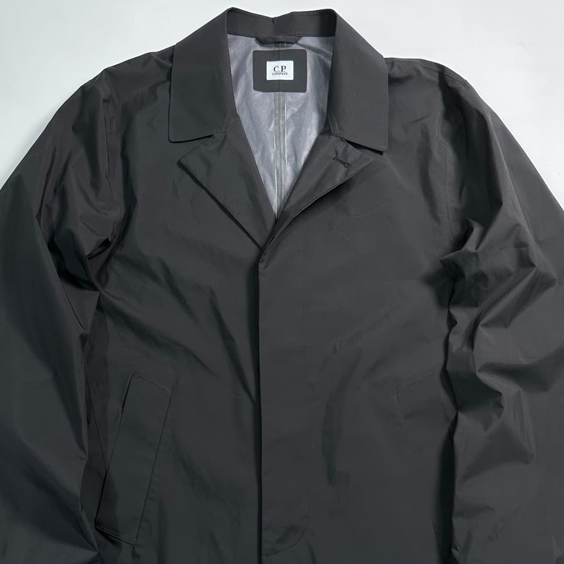 Cp컴퍼니 블랙 나일론 레인 코트 상품이미지2