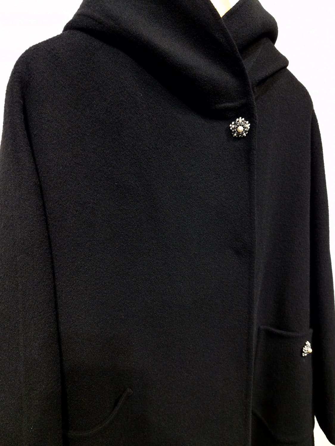 O'2nd 오즈세컨 22F/W 모 캐시미어 혼방 후드 롱코트 상품이미지3