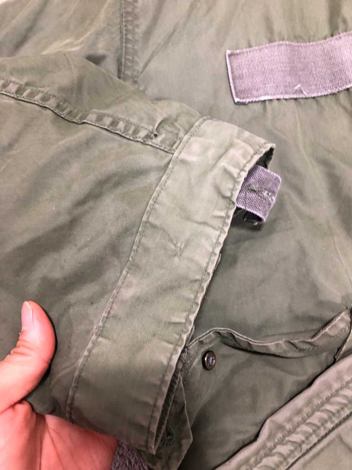M-65 오리지널 피시테일 파카 M (풀구성) 상품이미지8