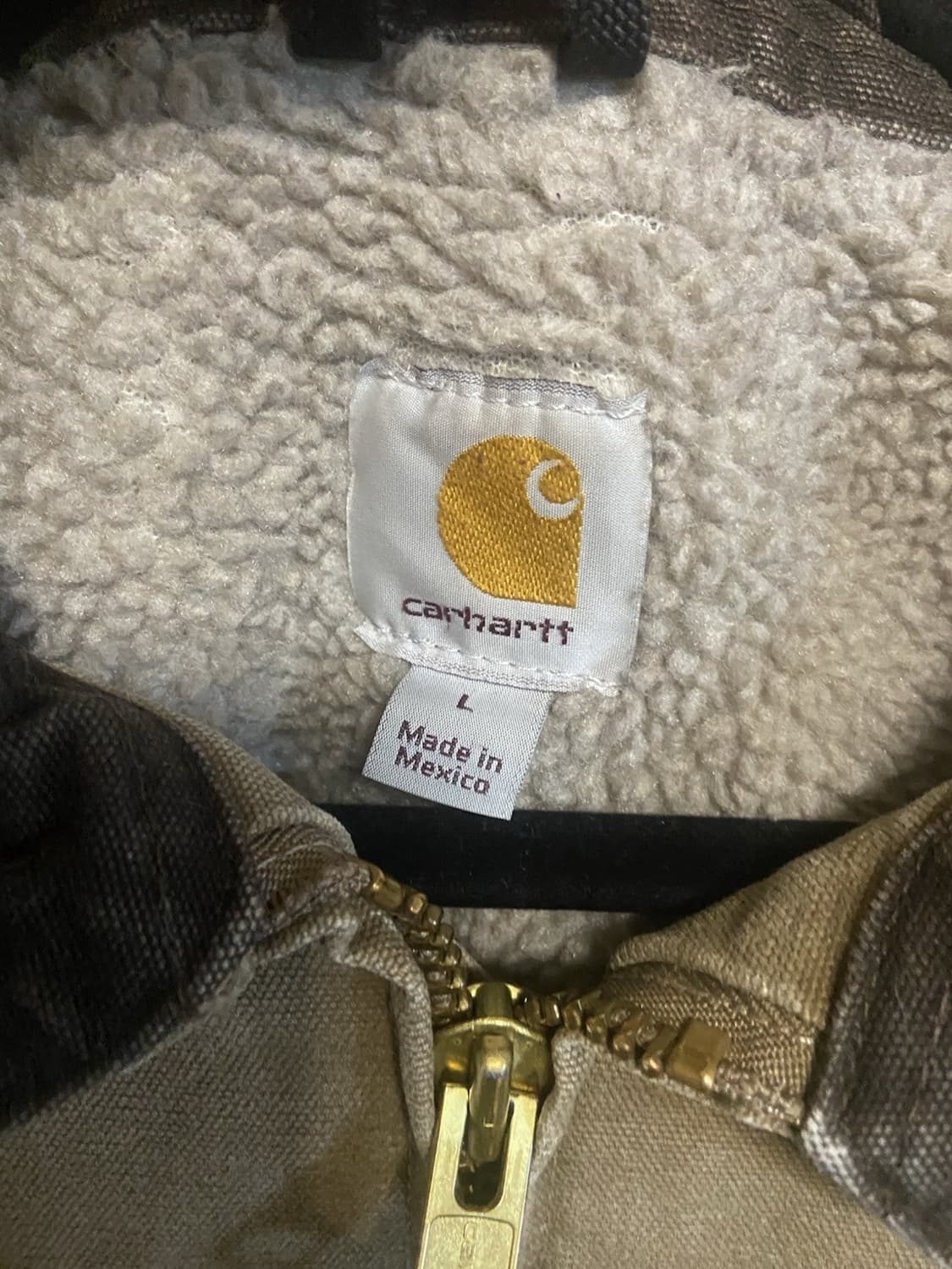 칼하트 캔버스 쉐르파 디트로이트 자켓 상품이미지2