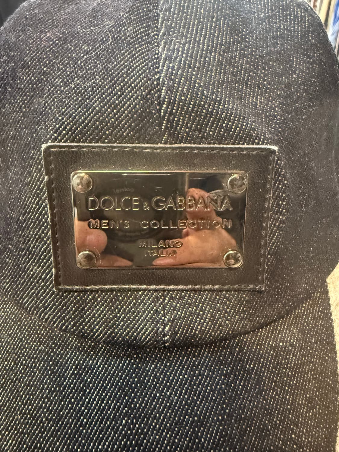 58 정품 돌체앤가바나  데님 볼캡 팝니다 상품이미지2