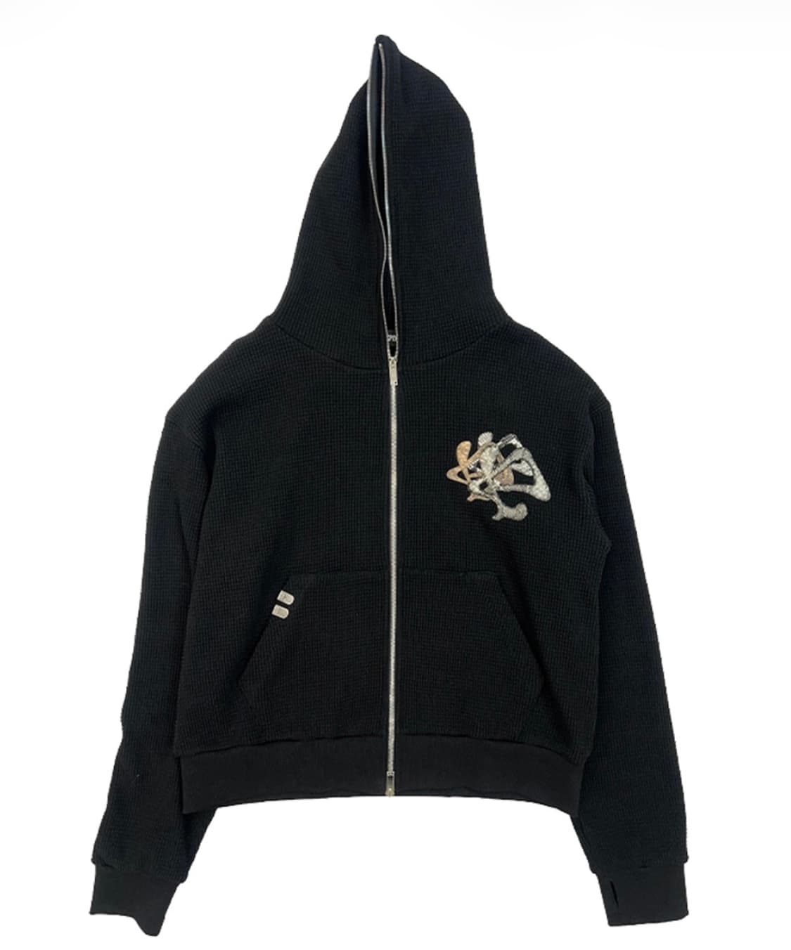 파코서플라이 사이렌 스캔들 집업 후디 블랙 2 상품이미지1