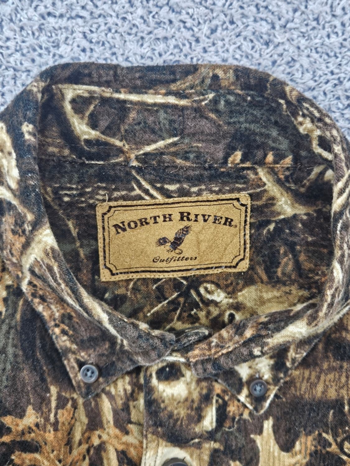 노스리버 아웃핏터스 패턴 셔츠 커스텀 ( L ) / 12029 상품이미지7