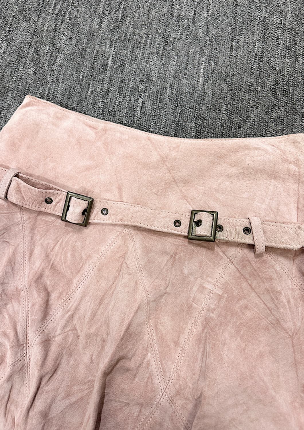 빈티지 가죽 치마 26인치  상품이미지2