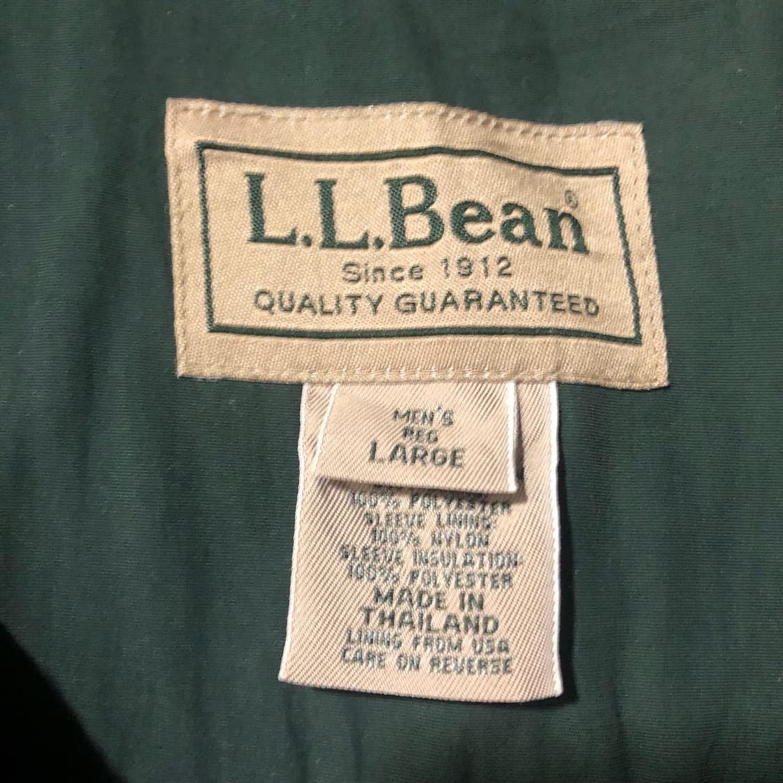 L.L. Bean Warm-up Jacket (L) 상품이미지3