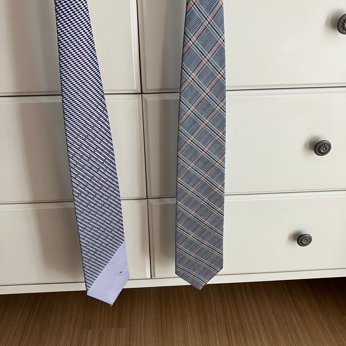 닥스 글렌 체크 + 오렌지 넥타이 상품이미지4