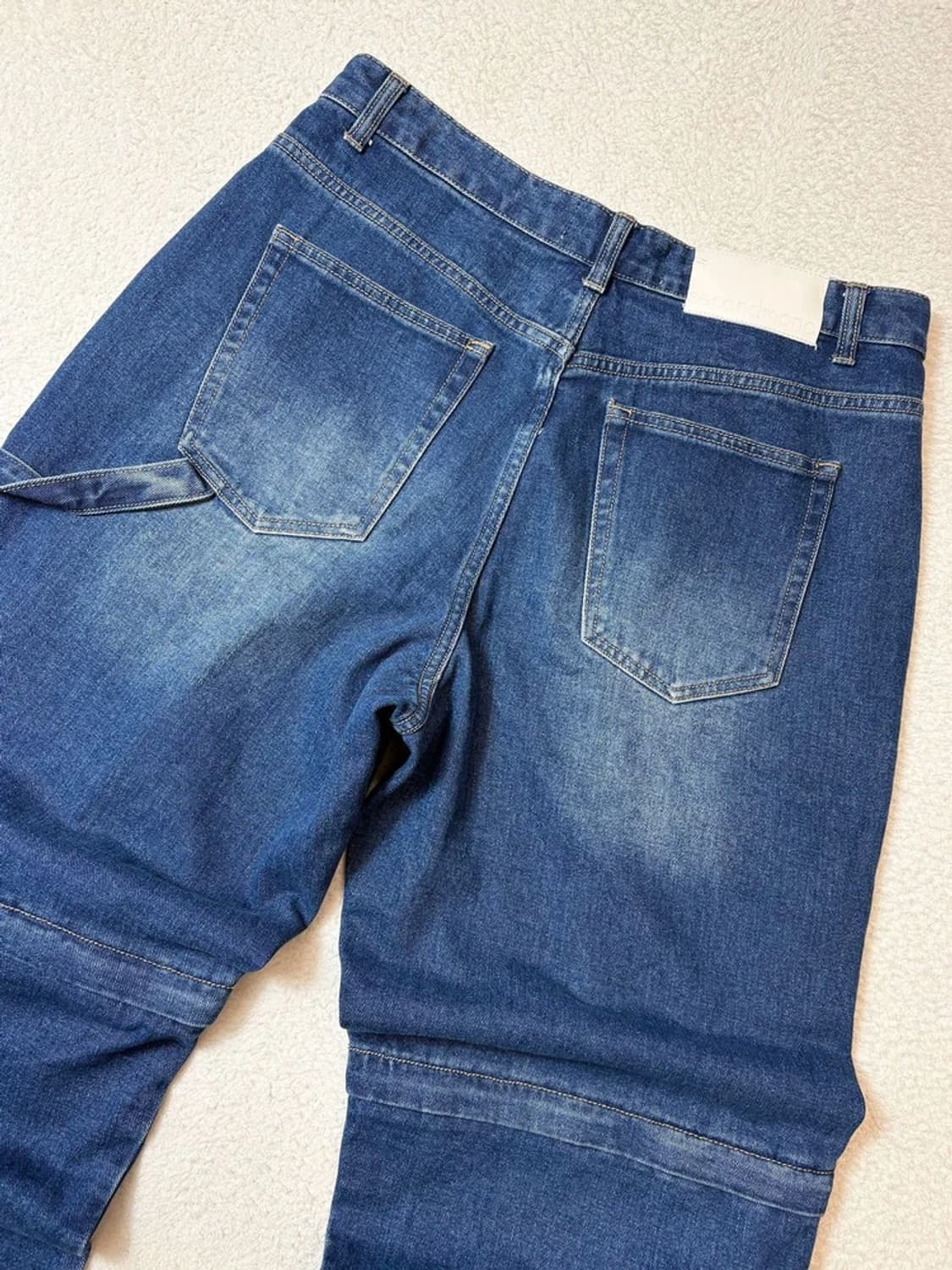 세컨드모노 멀티 포켓 와이드 데님 팬츠 PN6771 상품이미지6