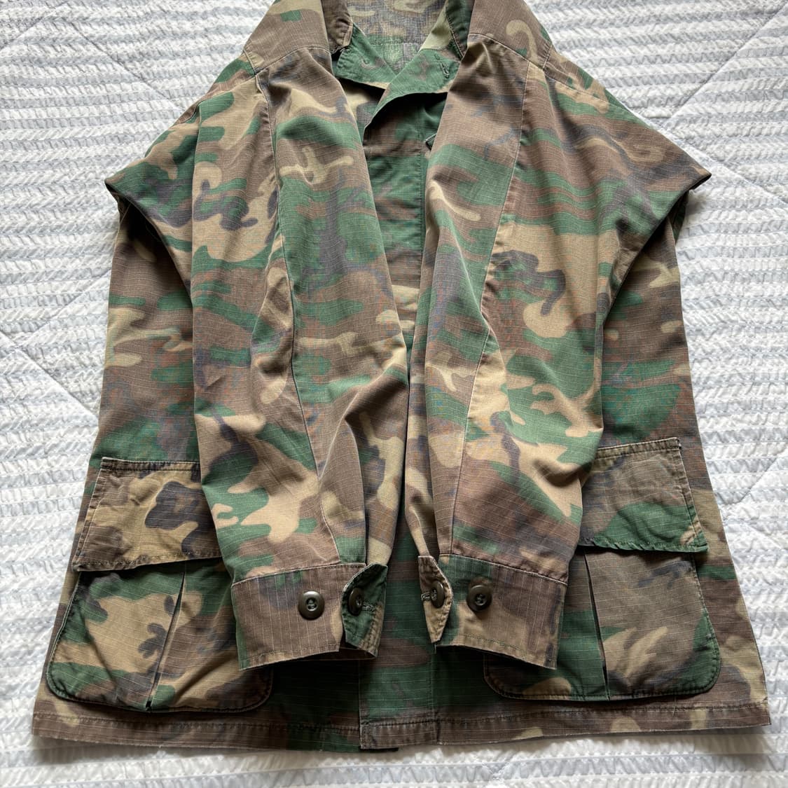 60s 오리지널 ERDL 정글 퍼티그 자켓 S-R 상품이미지7
