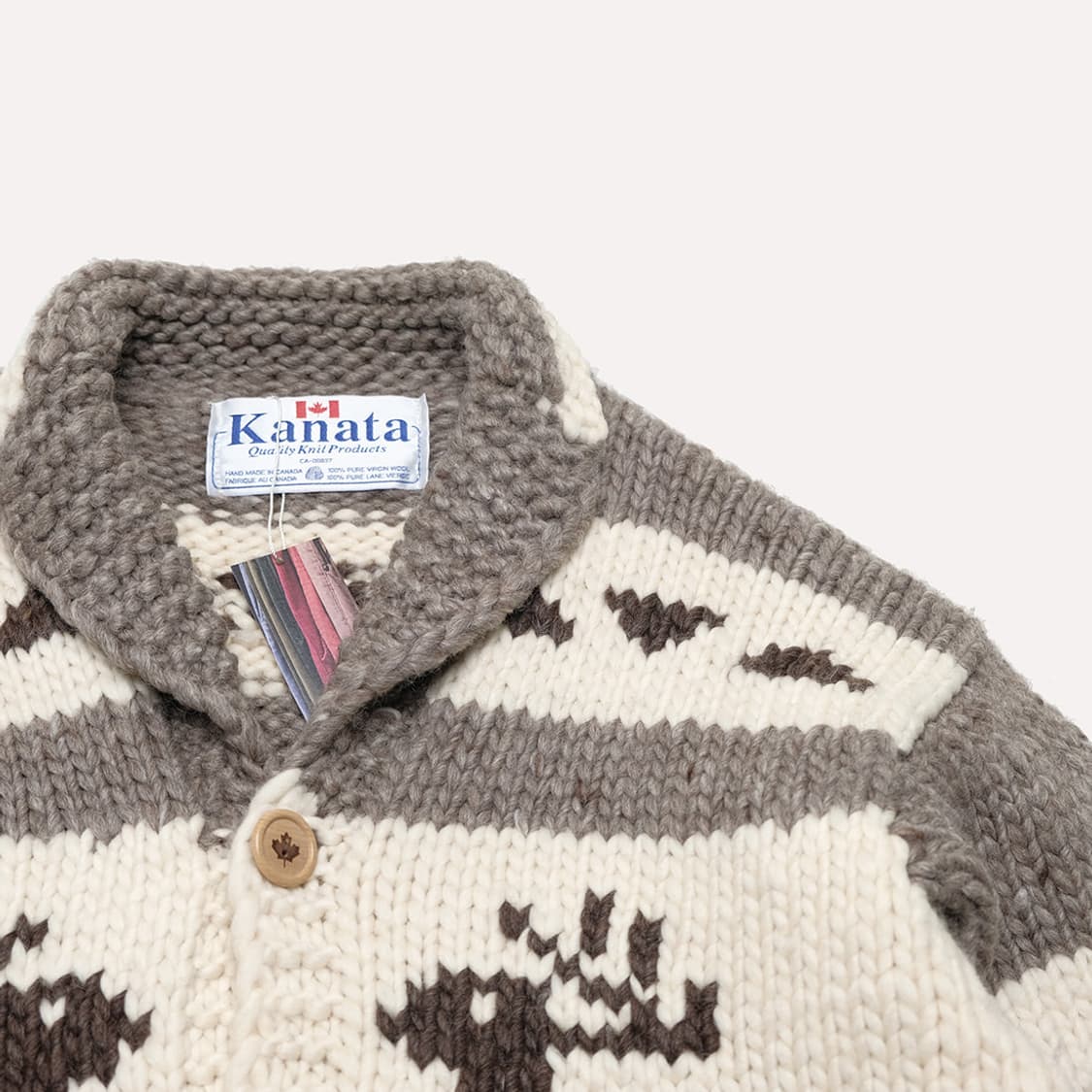 button cowichan sweater 상품이미지2