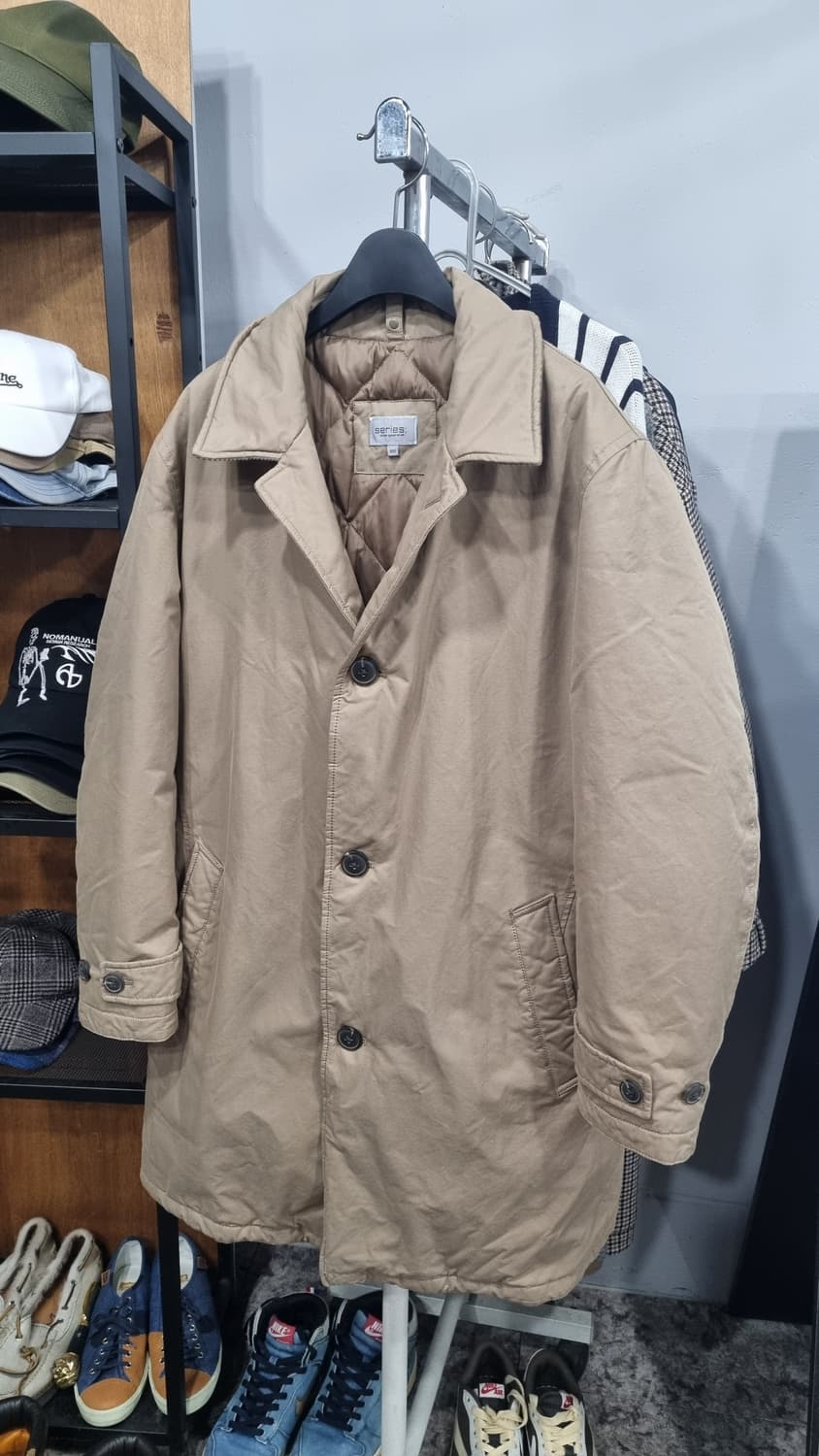 코오롱 시리즈 거위털 코트 100size(가슴반품55) 손석구코트 상품이미지1